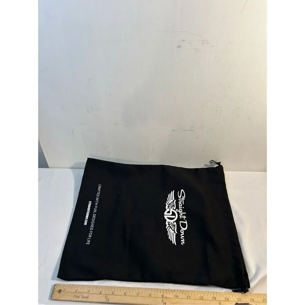 Straight Down Black Golf Shoe travel bag‎ new 16